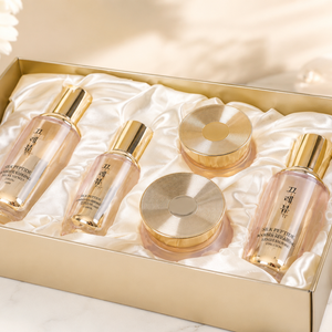 Set de Cuidado de la Piel de 5 Piezas con Péptidos de Seda Coreanos Premium, Marca Privada OEM ODM, Antienvejecimiento - Product Image 1