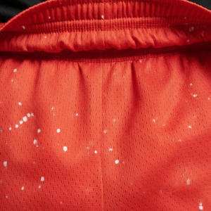 กางเกงขาสั้นผู้ชายพิมพ์ลายแบบซับลิเมชั่นเต็มตัว เอวสูง ยืดหยุ่น ผลิตจากโพลีเอสเตอร์/ผ้าฝ้ายตาข่าย แห้งเร็ว ระบายอากาศดี สไตล์สตรีทแฟชั่น - Product Image 5