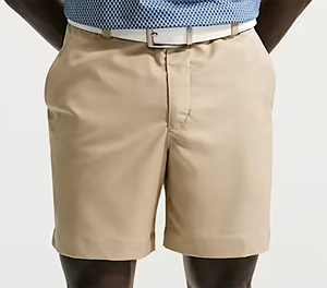 Shorts Bermuda Kaki Homme Taille Mi-Haute Boutons Couleur Unie Décontracté Tissu Oxford Coton Anti-Plis Poches - Product Image 3