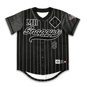 Maillot de baseball camouflage à boutons, chemise de sport à manches courtes, tenue d'équipe, vêtement décontracté, maillot de baseball personnalisé pour homme, sublimation - Product Image 1