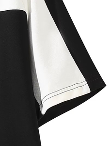 Latest Design Striped Short Sleeve Printed Knitted Jersey Men's Plus Size Summer Casual Shirts Breathable Eco-Friendly 100% - Product Image 5