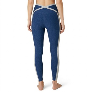 Leggings de Yoga Elásticos para Fitness, Gimnasio y Entrenamiento, con Paneles Laterales en Contraste, Ajuste Delgado, Ropa Deportiva Transpirable para Correr y Entrenar - Product Image 2