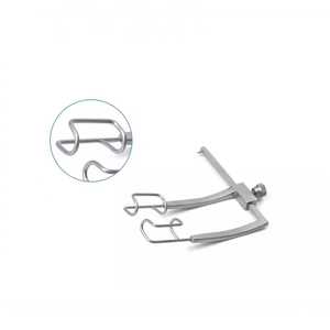 Espéculo Ocular Ajustable de Acero Inoxidable, Instrumento Quirúrgico Oftálmico Manual, Certificado CE Clase II ISO13485 - Product Image 2