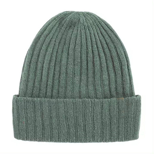 Gorro de lana unisex para invierno, tejido, suave, cálido, de alta calidad, con diseño de trenzas, liso, para mujer, jacquard - Product Image 4