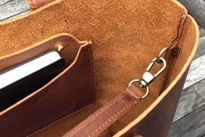 กระเป๋าโท้ทหนังแท้สำหรับผู้หญิงดีไซน์ล่าสุดมีซิปกันน้ำน้ำหนักเบาหรูหราราคาถูก - Product Image 6