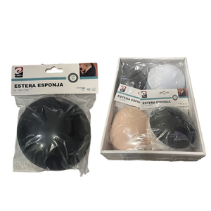 ESTERA ESPONJA 12*12CM Coussinets absorbants en éponge pour sous-vêtements de filles, lot de 12 - Product Image 1