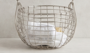 Modern Metal Wire Bowl Storage <b>Basket</b> For Kitchen Organization And Multi-Purpose Use Elegant Home Accent - Product Image 5