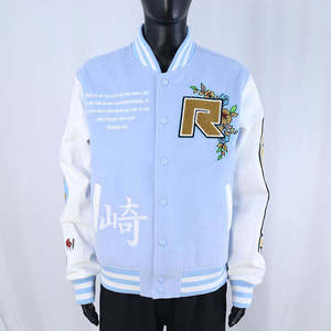 แจ็คเก็ตวาร์ซิตี้สั่งทำพิเศษ แจ็คเก็ตเลตเตอร์แมนแฟชั่น สตรีทแวร์สุดเท่ คุณภาพพรีเมียม สำหรับผู้ชายและผู้หญิง - Product Image 1