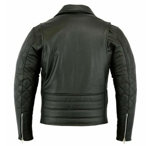 Wholesale Plus Size <b>Winter</b> Men's Leather <b>Jacket</b> with Stand Collar and Front Logo Breathable Quick Dry Outdoor Use <b>cheap</b> quality - Product Image 3