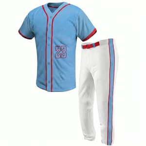 Uniforme de Béisbol al Mejor Precio, Transpirable, Ligero, Tejido Duradero, Ajuste Cómodo, Ropa Deportiva Personalizada de Alta Calidad - Product Image 3