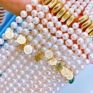 สร้อยคอมุกน้ำจืดยอดนิยมสำหรับวันแม่ แรงบันดาลใจจากสไตล์คนดัง เครื่องประดับคนดังทางอินเทอร์เน็ต - Product Image 2