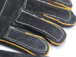 Protective Stick Welding <b>Gloves</b> for Welders Outdoor <b>Touch</b> <b>Screen</b> Heavy Duty Leather Safety Long <b>Gloves</b> for <b>Men</b> - Product Image 4