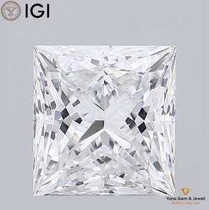 Diamante Cultivado en Laboratorio CVD de 2.00 Quilates, Color E, Claridad VVS1, Corte Princesa, Certificado IGI, para Joyería Fina de Belleza Clásica - Product Image 1