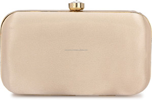 กระเป๋าคลัทช์ปักลายดอกไม้สีเบจสุดหรู ประดับด้วยลูกปัดคริสตัลและเพชรเทียม งานแฮนด์เมดสไตล์อินเดีย เหมาะสำหรับงานกลางคืน พร้อมเครื่องประดับตกแต่ง - Product Image 5