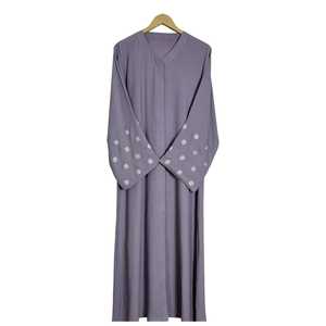 New Custom Design Abaya Arabic <b>Kaftan</b> Islamic Muslim Abaya Traditional Muslim Clothing for Women Long Sleeves Prayer Abaya Hajj - Product Image 1