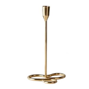 Portavelas árabe vintage de latón de alta calidad con acabado pulido para decoración del hogar, portavelas de metal para decoración de mesa. - Product Image 1