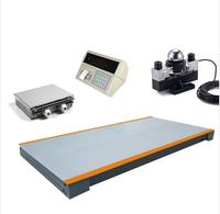 Báscula Digital Industrial para Camiones de 60t, 80t, 100t, Plataforma de Pesaje Electrónica de 18m para Logística y Minería