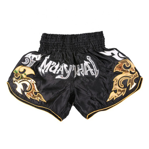 Pantalones Cortos de Boxeo MMA Personalizados de Alta Calidad para Hombre, Ropa de Combate Elástica en Talla Adulto, Pantalones Cortos de Boxeo Muay Thai Sublimados - Product Image 1
