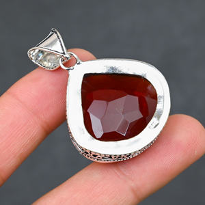 สร้อยคอโกเมน925เครื่องประดับเงินหรูหรา - Product Image 3