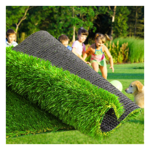 Gazon artificiel synthétique de qualité supérieure pour l'aménagement paysager, les jardins, les terrains de jeux et les projets de décoration extérieure - Product Image 6