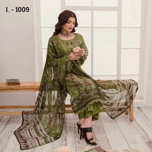 Vêtements indiens et pakistanais pour femmes élégantes MASHAAL-10 Ramsha Vol Salwar Kameez & Kurta Set Designer Dress & Suit - Product Image 3