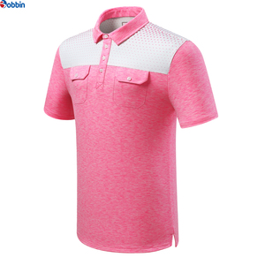 Chemise polo décontractée pour homme, style tendance, respirante, manches courtes, élégante, pour le golf, avec poche, vêtements de sport - Product Image 2