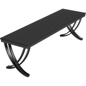 Minimalist Industrial Design Two-Person Office <b>Desk</b> for Home or Study with Computer Study <b>Desk</b> Features - Product Image 6