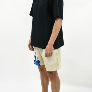 Shorts de sport en tissu mesh haute qualité pour la rue, respirants, séchage rapide, taille élastique, pour le basketball, la gym et l'entraînement, avec poches - Product Image 5