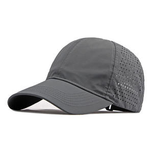 Gorras de béisbol impermeables unisex de verano para hombre, gorras de malla de secado rápido para exteriores con bordado, gorra deportiva transpirable con visera para hombre y mujer - Product Image 6