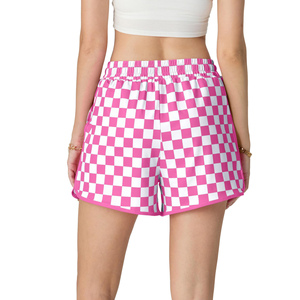 Shorts de plage pour femmes de qualité supérieure, taille haute, séchage rapide, respirants, pour sports nautiques en plein air, 100% polyester, personnalisables - Product Image 2