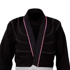 Kimono de BJJ respirant et léger pour l'entraînement estival, Gi de Jiu-Jitsu Brésilien double tissage de qualité supérieure avec logo frontal - Product Image 2