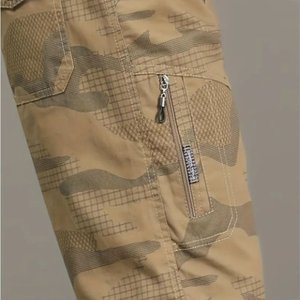 Shorts Cargo Camouflage Homme Personnalisés en Gros – Style Tactique Coton Streetwear Décontracté Mode Estivale Extérieur - Product Image 4