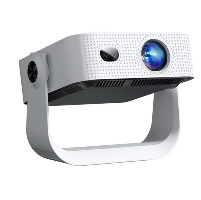 Newest Smart Projector with Stand Android 12.0 ATV 1080P Support Auto Focus 5G WiFi BT5.1 Home Cinema Beamer