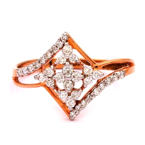 แหวนหมั้นเพชรและทองคำเพาะเลี้ยงในห้องปฏิบัติการ ได้รับการรับรองจาก IGI INGEMCO เพชรทรงบริลเลียนต์ ฝังแบบหนามเตย สไตล์คลาสสิก ทองคำบริสุทธิ์ 14K สำหรับผู้หญิง - Product Image 1