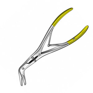 Pinzas para Septum Killian de 21 cm / 8-1/2 Pulgadas, Instrumento Quirúrgico de Acero Inoxidable Dorado TC para Uso Profesional en Otorrinolaringología, Septo Nasal - Product Image 5