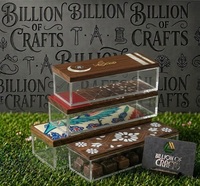 Boîte cadeau alimentaire en bois sur mesure pour le Ramadan, design rectangulaire avec incrustation décorative pour les dattes, les chocolats, les bonbons et les fruits secs pour l'Aïd