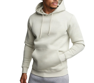 2026 Custom Made 100% Cotton Fleece <b>Men</b> <b>Pullover</b> Hoodies Pocket Design Breathable Lightweight Low MOQ Made Pakistan Shaheen Fit - Product Image 3