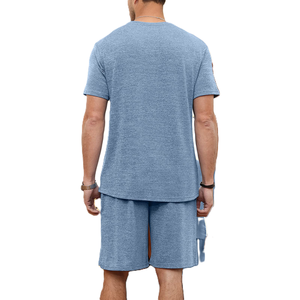 Conjunto Deportivo de Verano para Hombre, Ligero y Reversible, con Camiseta de Manga Corta y Diseño de Logotipo Personalizado - Product Image 3