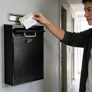 Système de rangement de courrier moderne pour la maison, durable, antirouille, organisation de la poste en vrac - Product Image 2