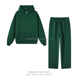 เสื้อฮู้ดผ้าฝ้ายแบบสวมหัวสำหรับผู้ชายเสื้อฮู้ดโอเวอร์ไซส์พิมพ์ลายหรูหราเสื้อสวมหัวผ้าคอตตอนแบบกำหนดเอง - Product Image 4