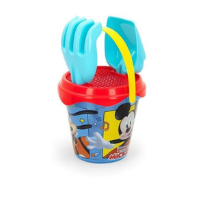 Ensemble de seau de plage IML D14cm avec 3 accessoires pour les jeux de plage et de sable - Product Image 1