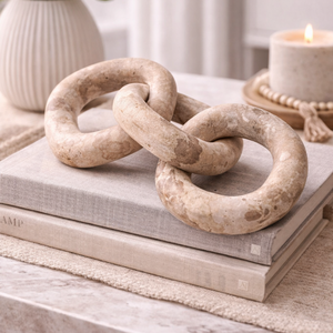 Escultura de Mármol Hecha a Mano, Decoración Moderna y Minimalista para el Hogar, Ecológica, Regalo de Lujo para Diwali, Tamaño Personalizable, Venta al Por Mayor - Product Image 1