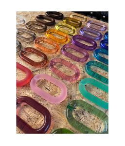 Decoración de Pared de Resina Acrílica Multiusos, Cadenas Acrílicas Decorativas, Producto 100% Hecho a Mano - Product Image 2