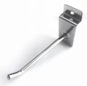 High Quality Metal Supermarket <b>Shelf</b> <b>with</b> Double Line <b>Hook</b> Design Premium Fabrication Services Product - Product Image 5