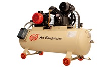 Compresseur d'air robuste pour la construction, haute efficacité, type à vis, refroidi par air, 5 CV, alimenté en courant alternatif, à un prix imbattable
