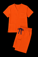 HRM HRM-PU-101 Vêtements de prison de qualité supérieure en tissu respirant coton-polyester, uniforme pour hommes, personnalisation du logo, impression couleur