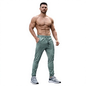 <b>Men's</b> <b>Navy</b> Blue Drawstring Sweatpants Mid Waist Regular Fit Polyester <b>Joggers</b> Casual Style Autumn Wear Pockets Plus Size - Product Image 4