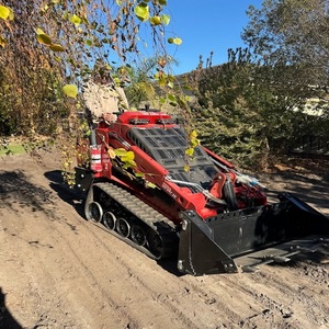 Compact Iron Rhino Mini Skid Steer Crawler Loader with PLC & Motor Offering Powerful Performance in <b>Tight</b> Challenging Spaces - Product Image 1
