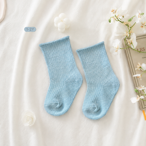 Calcetines Básicos BOHOPANNA para Niños, Cómodos, Transpirables, Material Suave, Limonges, Talla 5 6Años, Certificación SNI, Esenciales para el Día a Día - Product Image 2