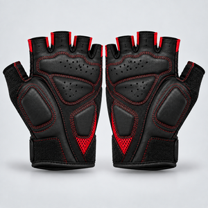 New Arrival Cycling Gloves Durable Fabric Comfortable Fit Breathable Design Anti Slip Grip Shock Absorbing Palm For Cycling - Product Image 3